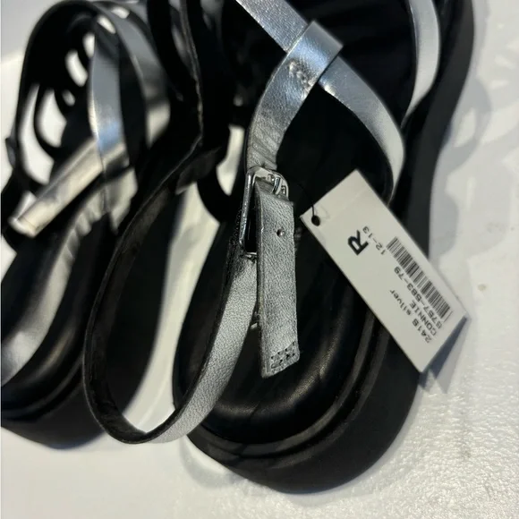 Vagabond Shoemakers Connie Strappy Sandal Silver 37 - Picture 6 of 7